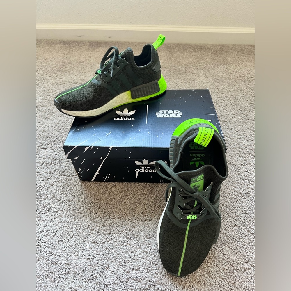 GUC Adidas Star Wars Yoda NMD R1 Mens size 6.5